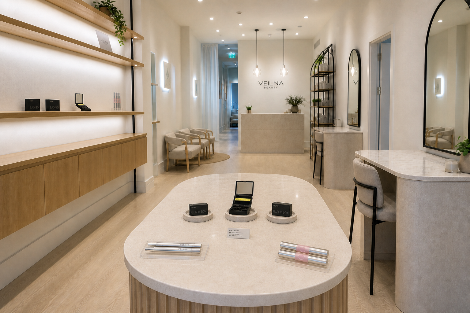 VEILNA store environment
