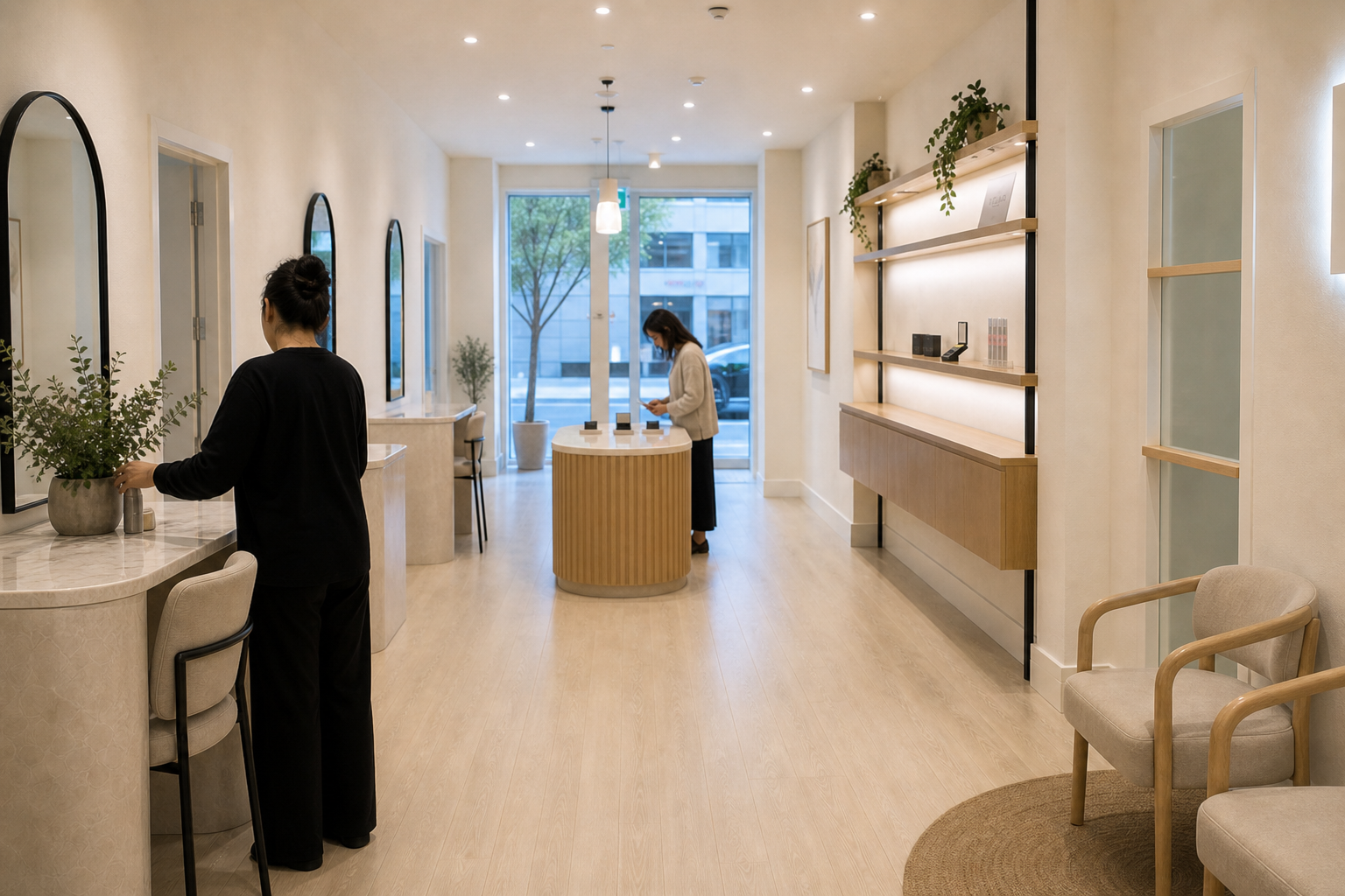 VEILNA store environment