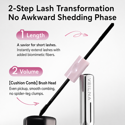 VEILNA Brow Pencil — Dual-Sided, Precise Fine Tip | Shapes, Defines & Fills Brows | Blonde, 0.3 Oz