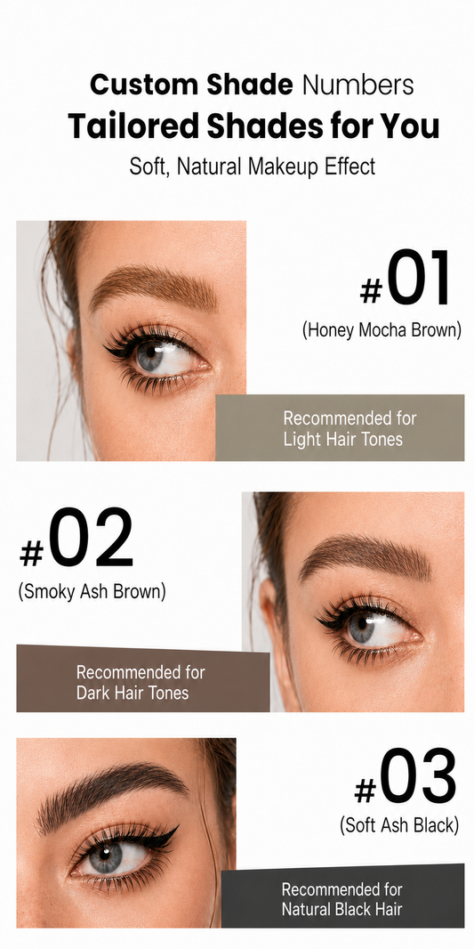VEILNA Eyebrow Pencil — Dual-Tip Waterproof Formula