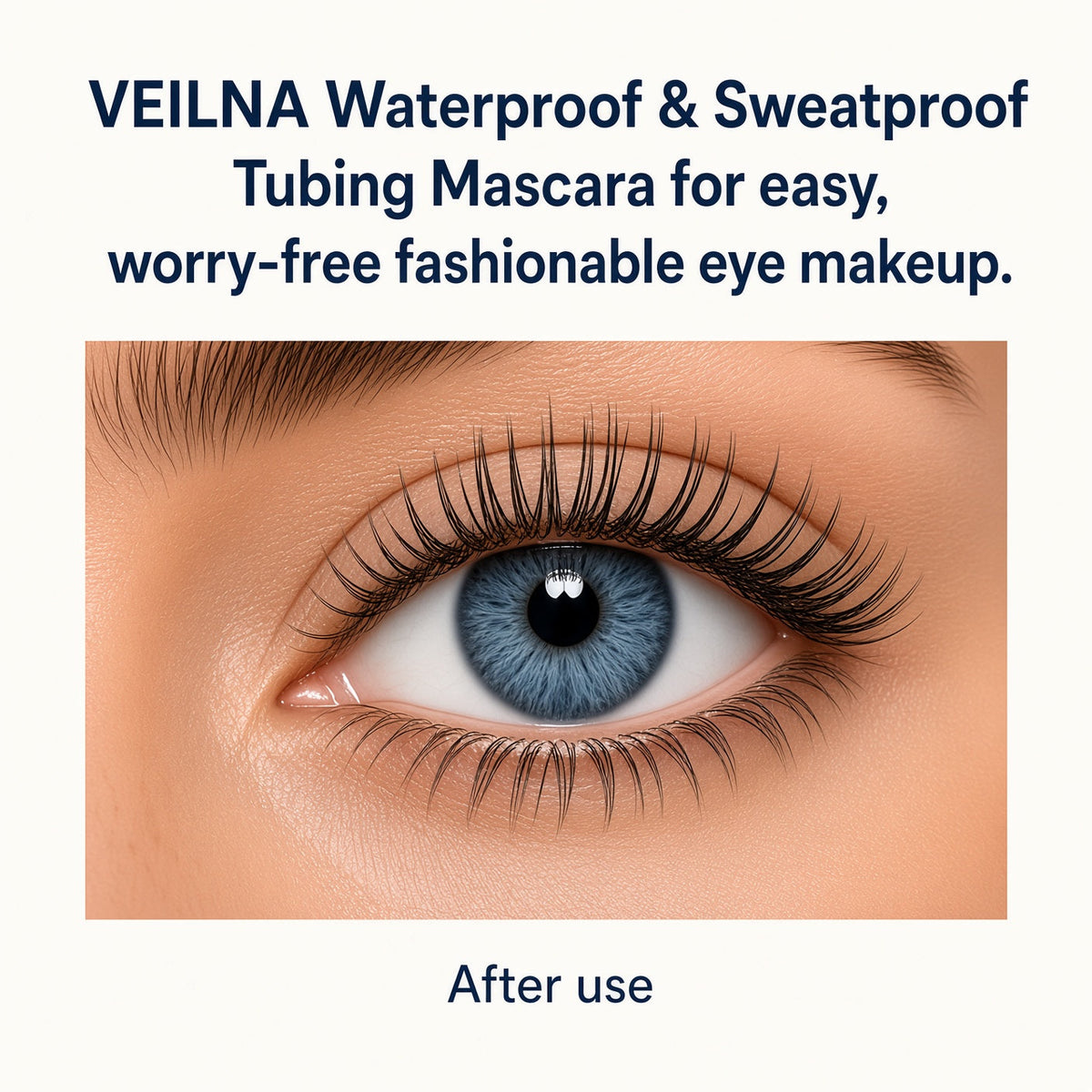 VEILNA Tubing Mascara 2-Pack — Waterproof & Sweatproof