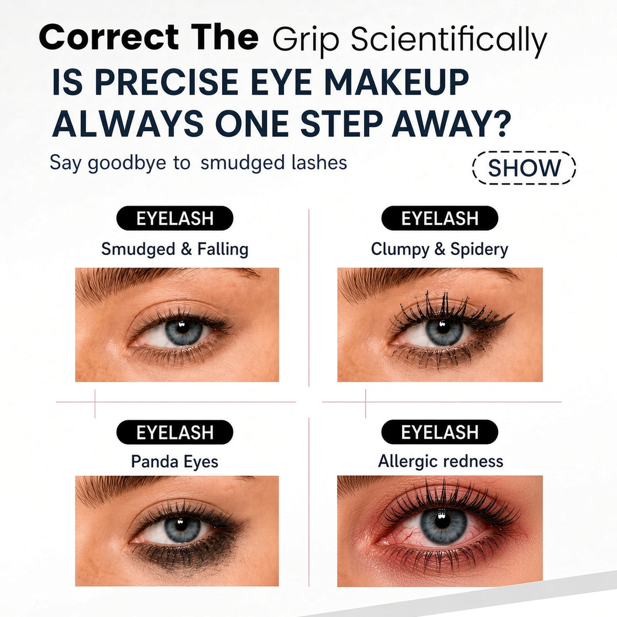 VEILNA Tubing Mascara 2-Pack — Waterproof & Sweatproof